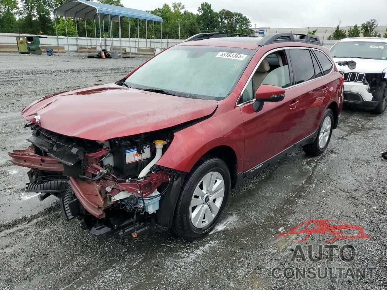 SUBARU OUTBACK 2019 - 4S4BSAHC8K3288841
