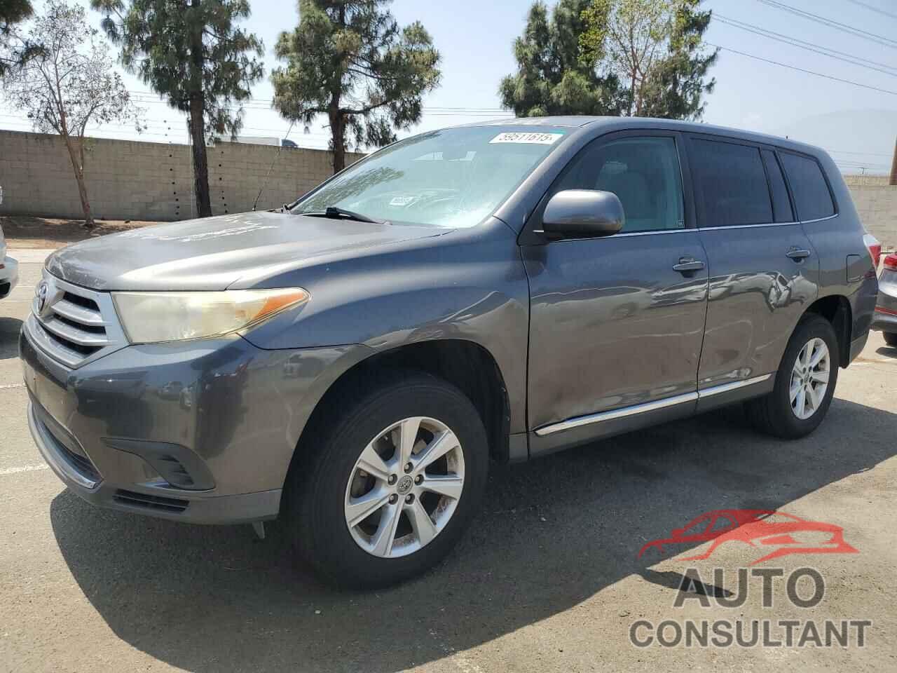 TOYOTA HIGHLANDER 2011 - 5TDZA3EH4BS015346