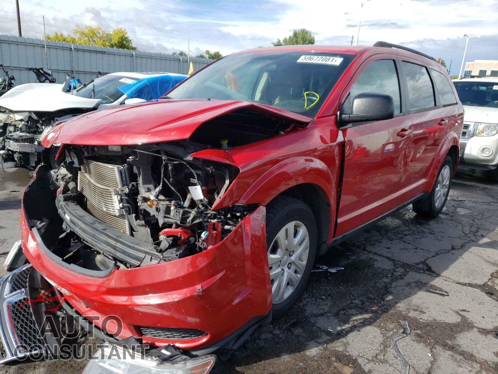 DODGE JOURNEY 2017 - 3C4PDCAB9HT507160