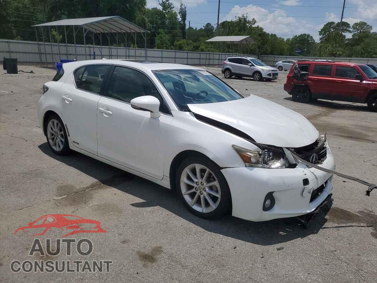 LEXUS CT 200 2012 - JTHKD5BH8C2082712