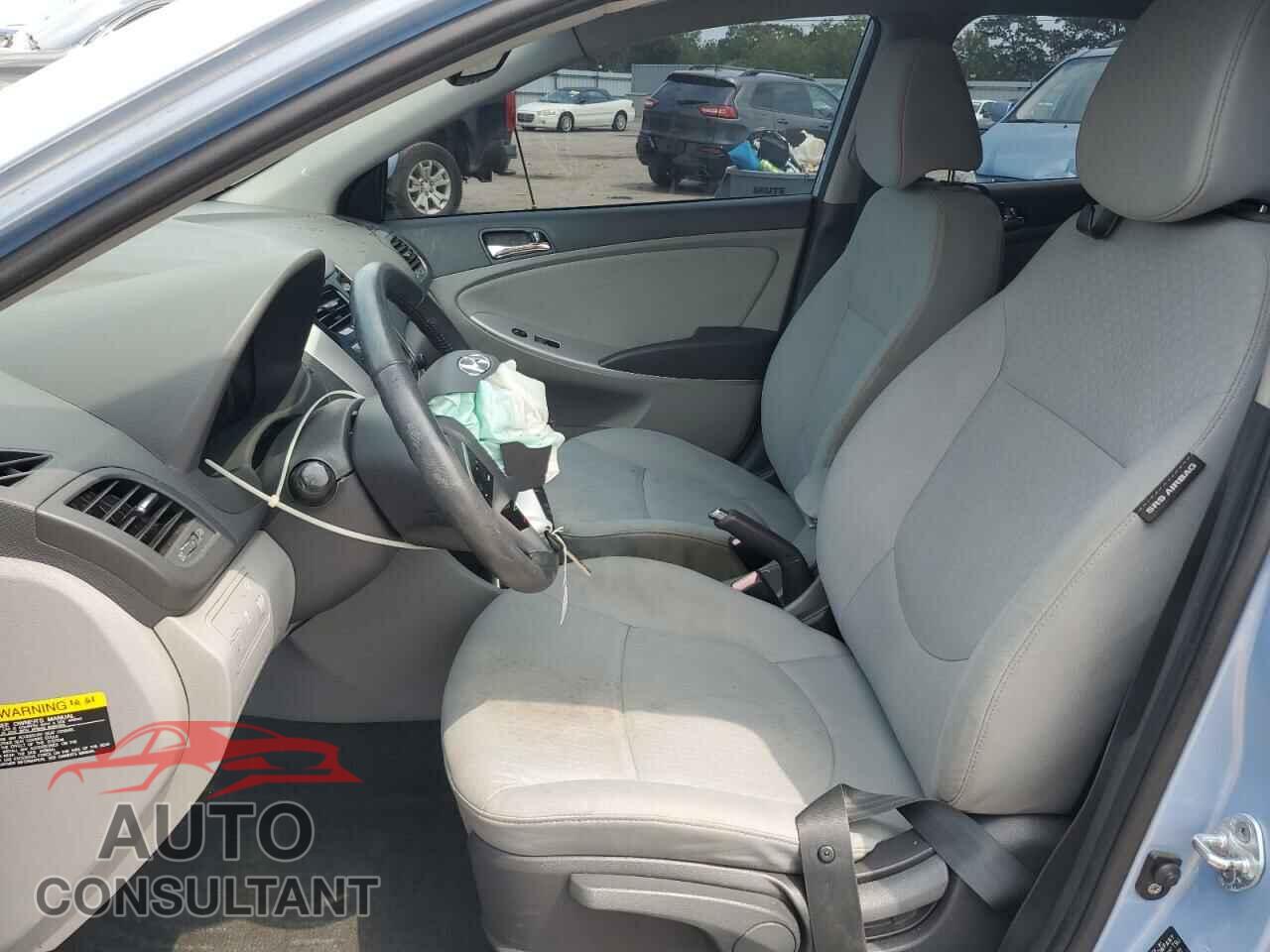 HYUNDAI ACCENT 2012 - KMHCU5AE9CU032849