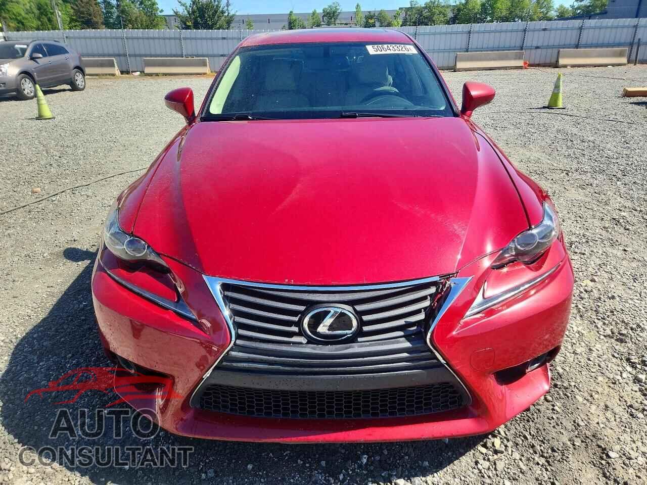LEXUS IS 2014 - JTHBF1D29E5036612