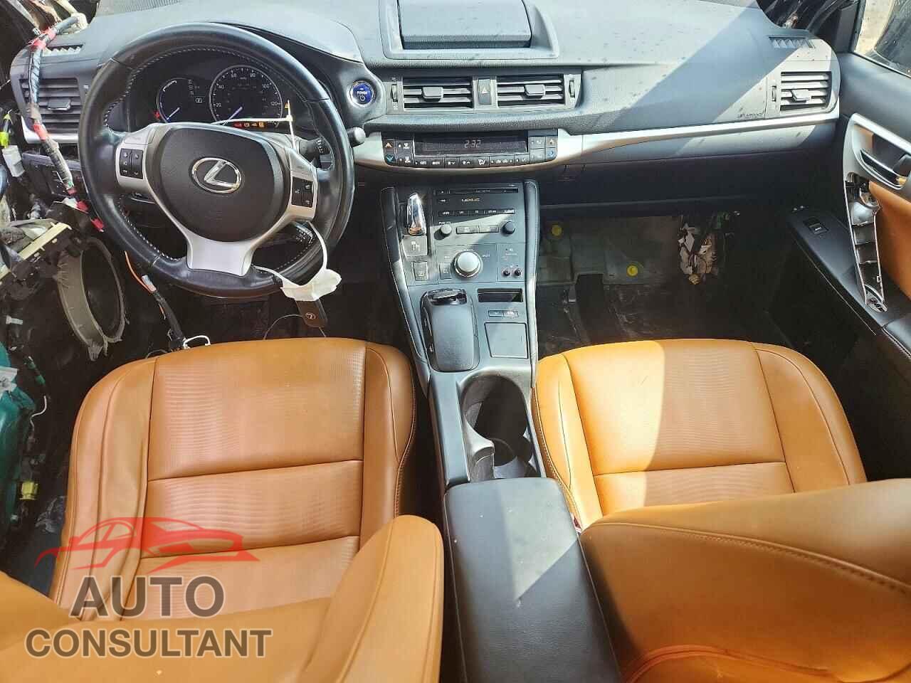LEXUS CT 200 2012 - JTHKD5BH6C2106148