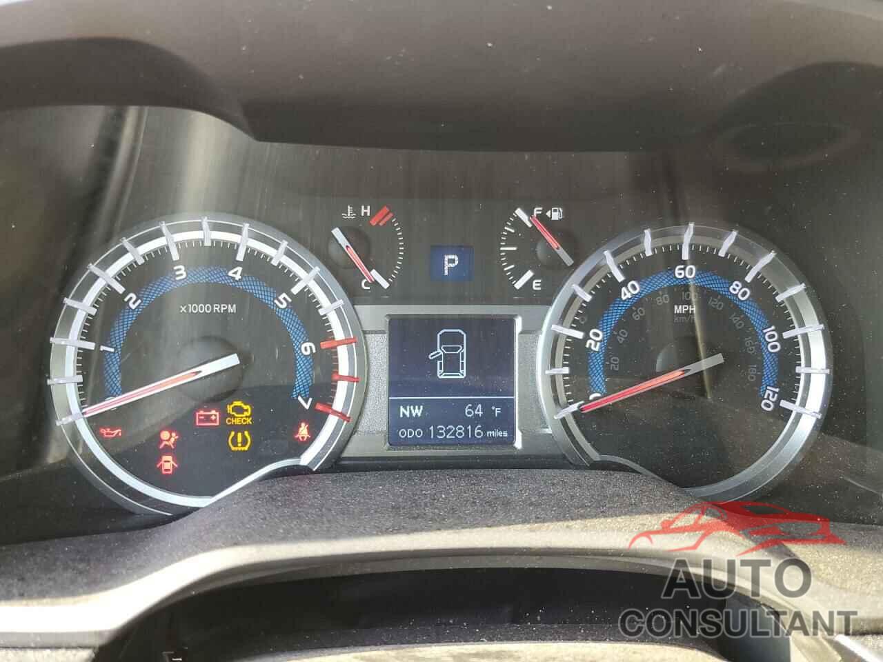 TOYOTA 4RUNNER 2016 - JTEBU5JR9G5323558