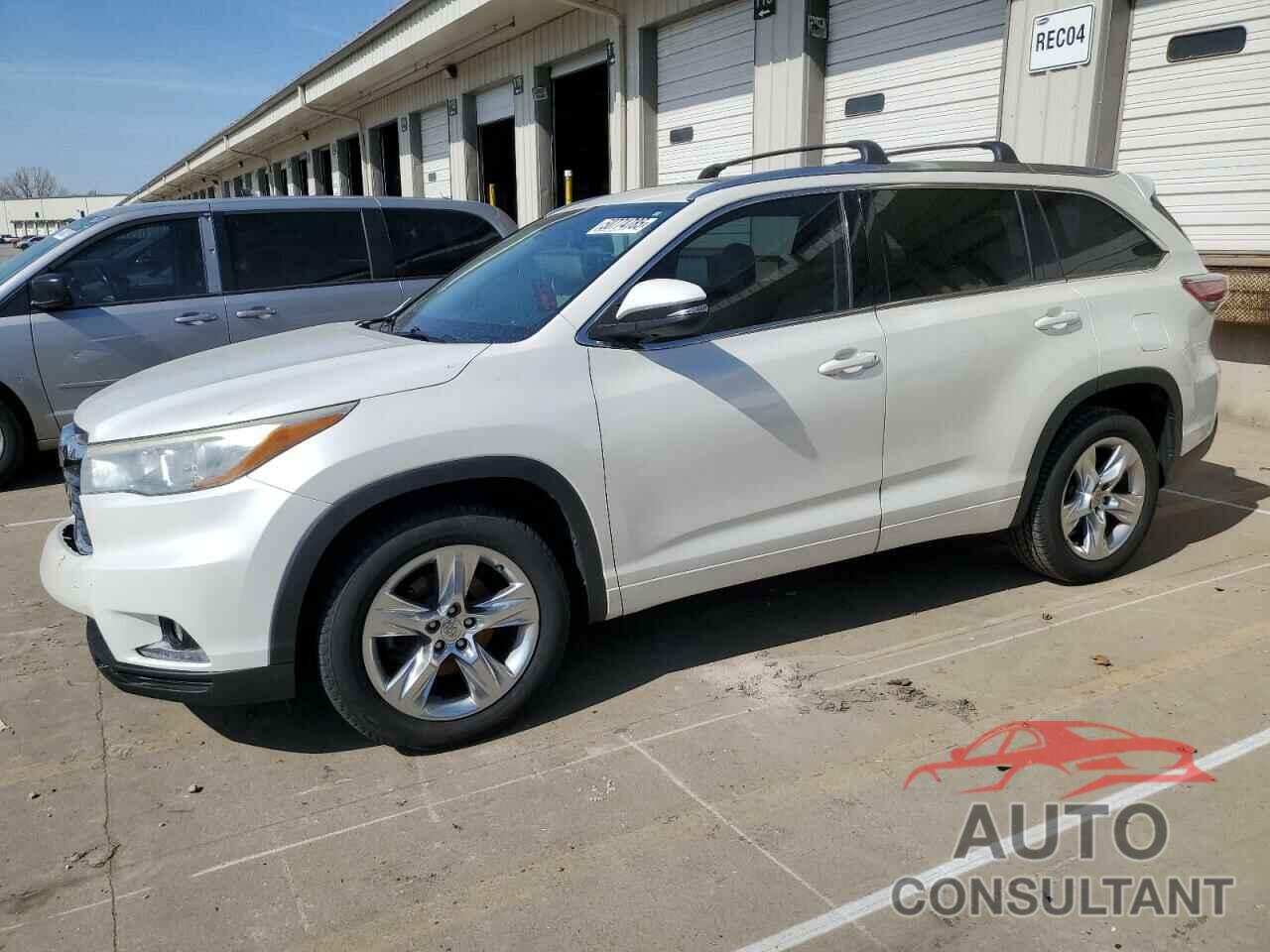 TOYOTA HIGHLANDER 2014 - 5TDYKRFH6ES009563