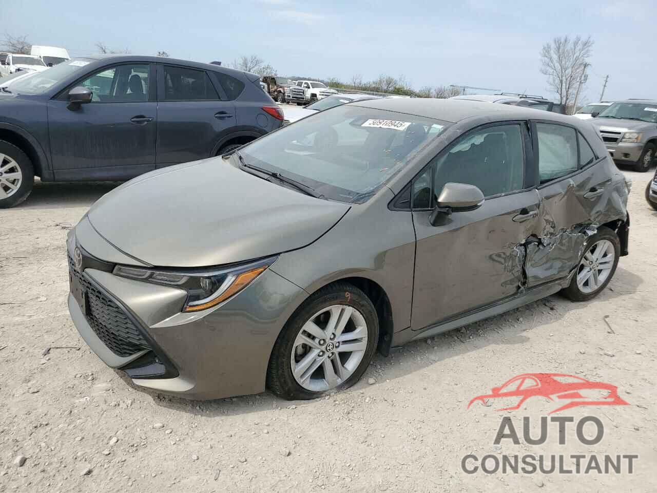 TOYOTA COROLLA 2019 - JTNK4RBE9K3018164