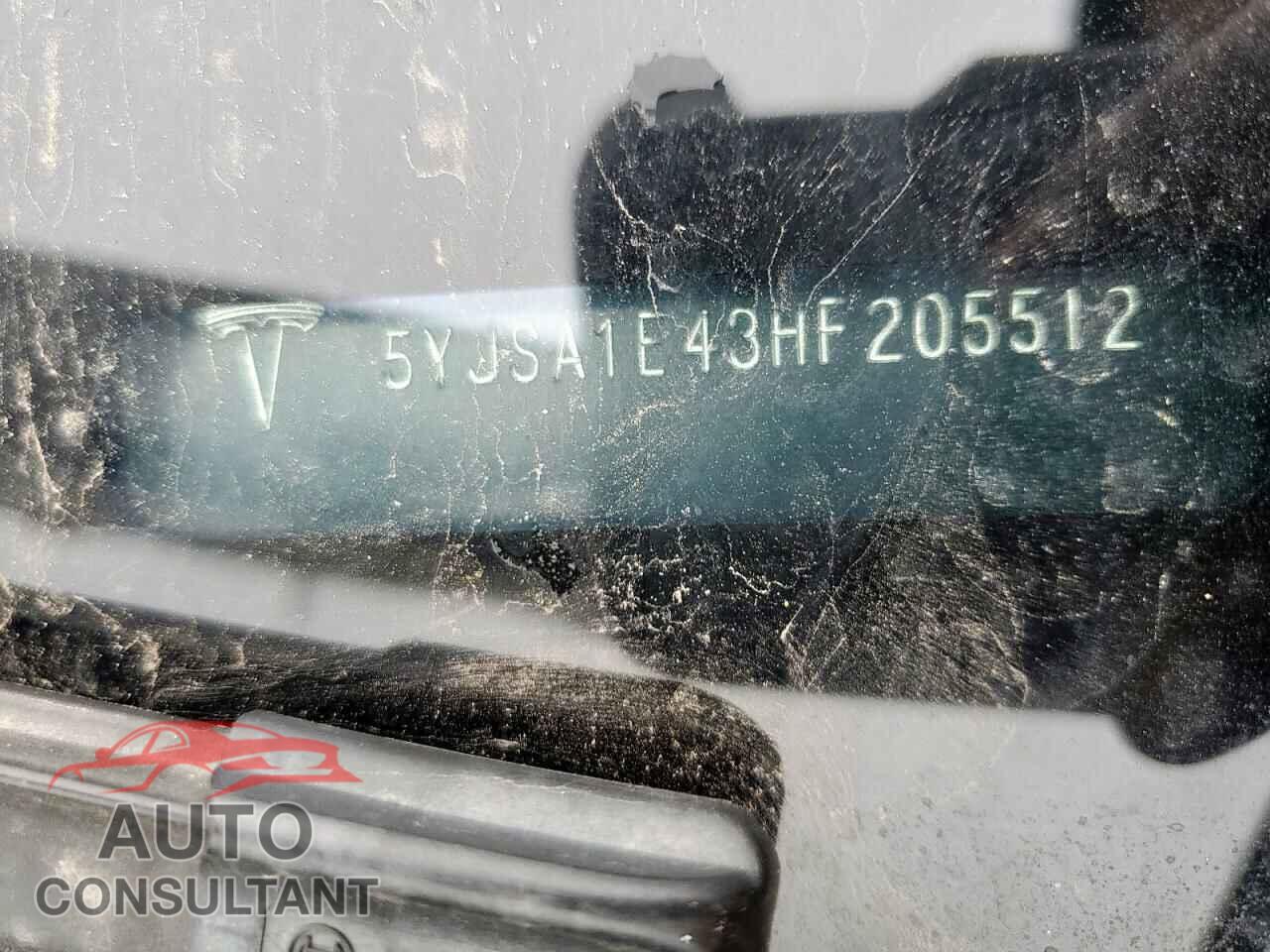 TESLA MODEL S 2017 - 5YJSA1E43HF205512