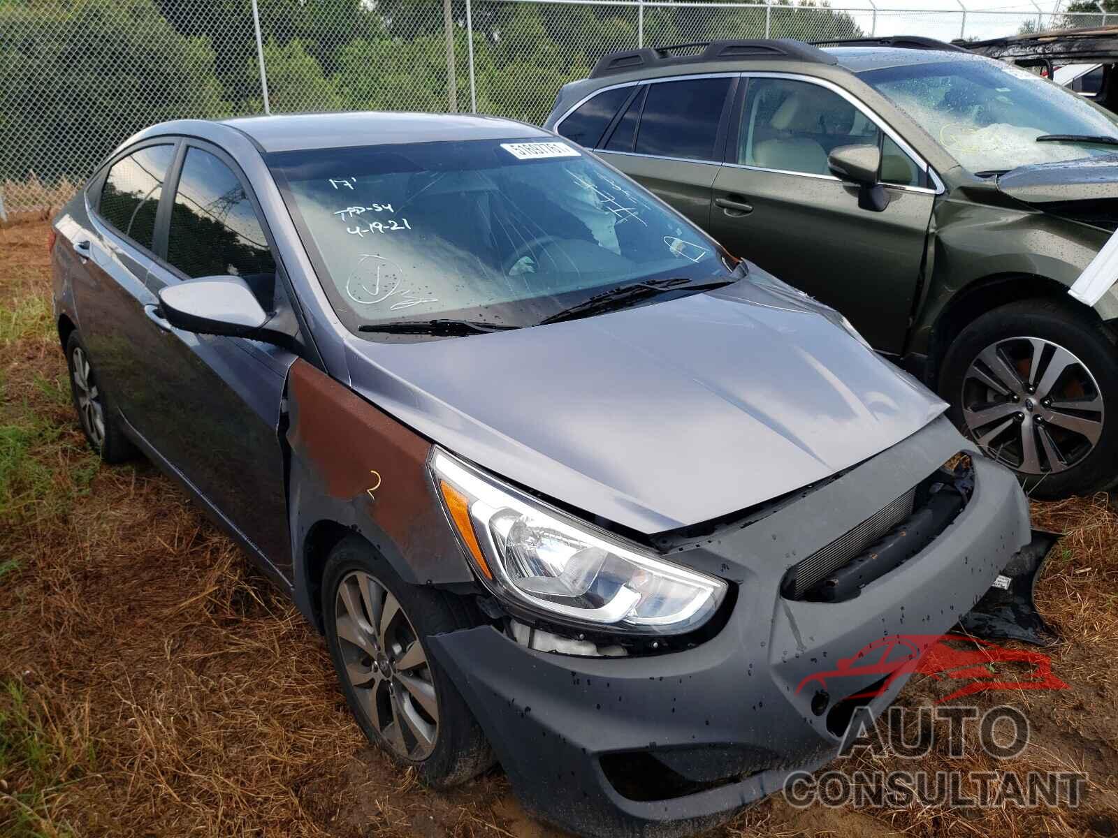 HYUNDAI ACCENT 2017 - KMHCT4AE3HU331399