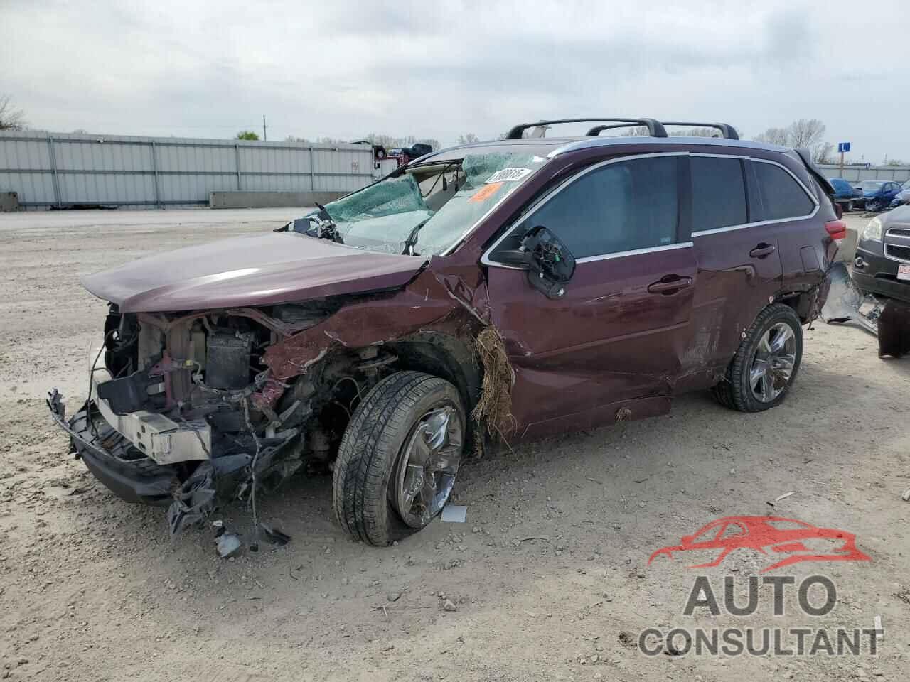 TOYOTA HIGHLANDER 2018 - 5TDDZRFH2JS844760