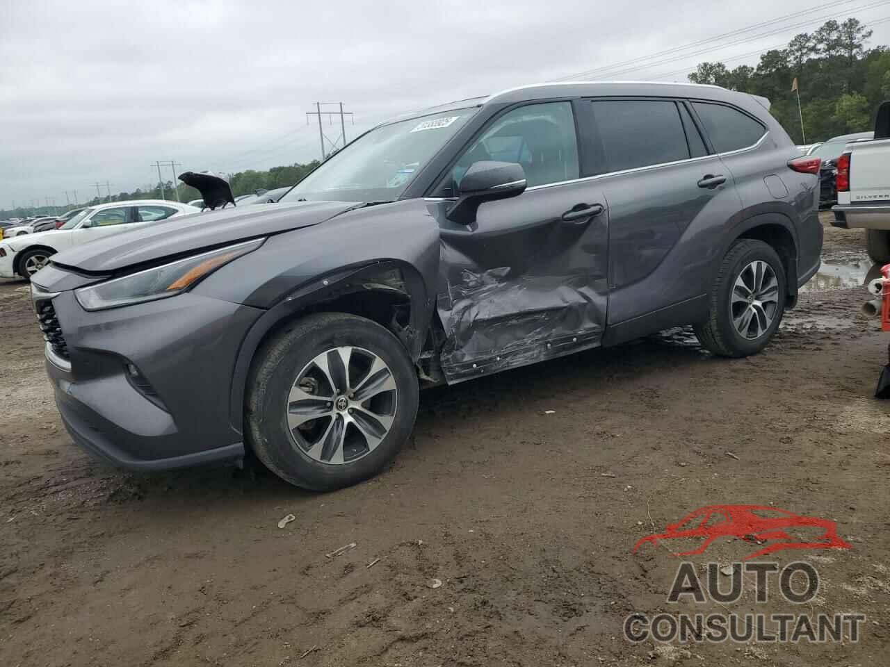 TOYOTA HIGHLANDER 2021 - 5TDGZRAH1MS064872