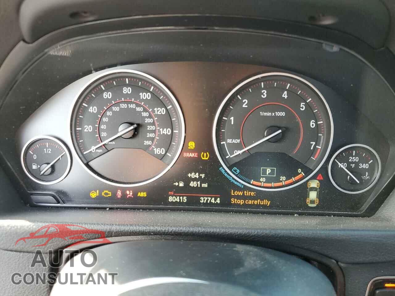 BMW 3 SERIES 2016 - WBA8E9G57GNT46759