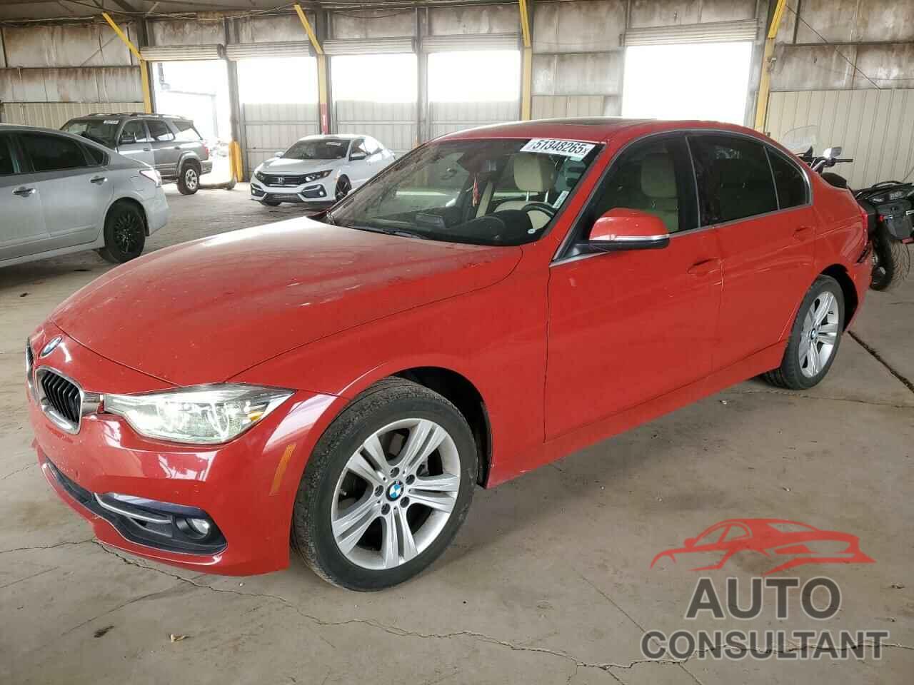 BMW 3 SERIES 2017 - WBA8D9G30HNU66177