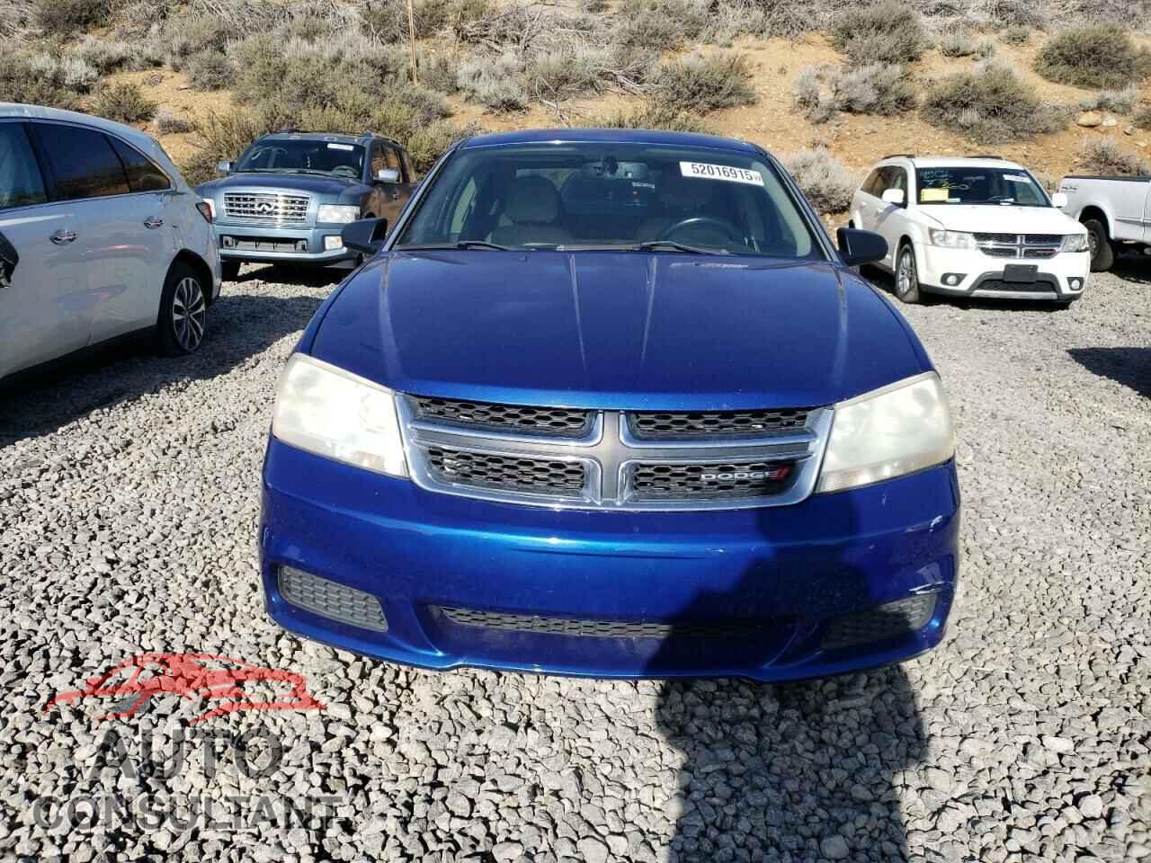 DODGE AVENGER 2012 - 1C3CDZAG2CN287385