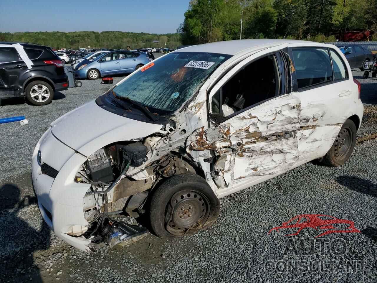 TOYOTA YARIS 2011 - JTDKT4K30B5330046