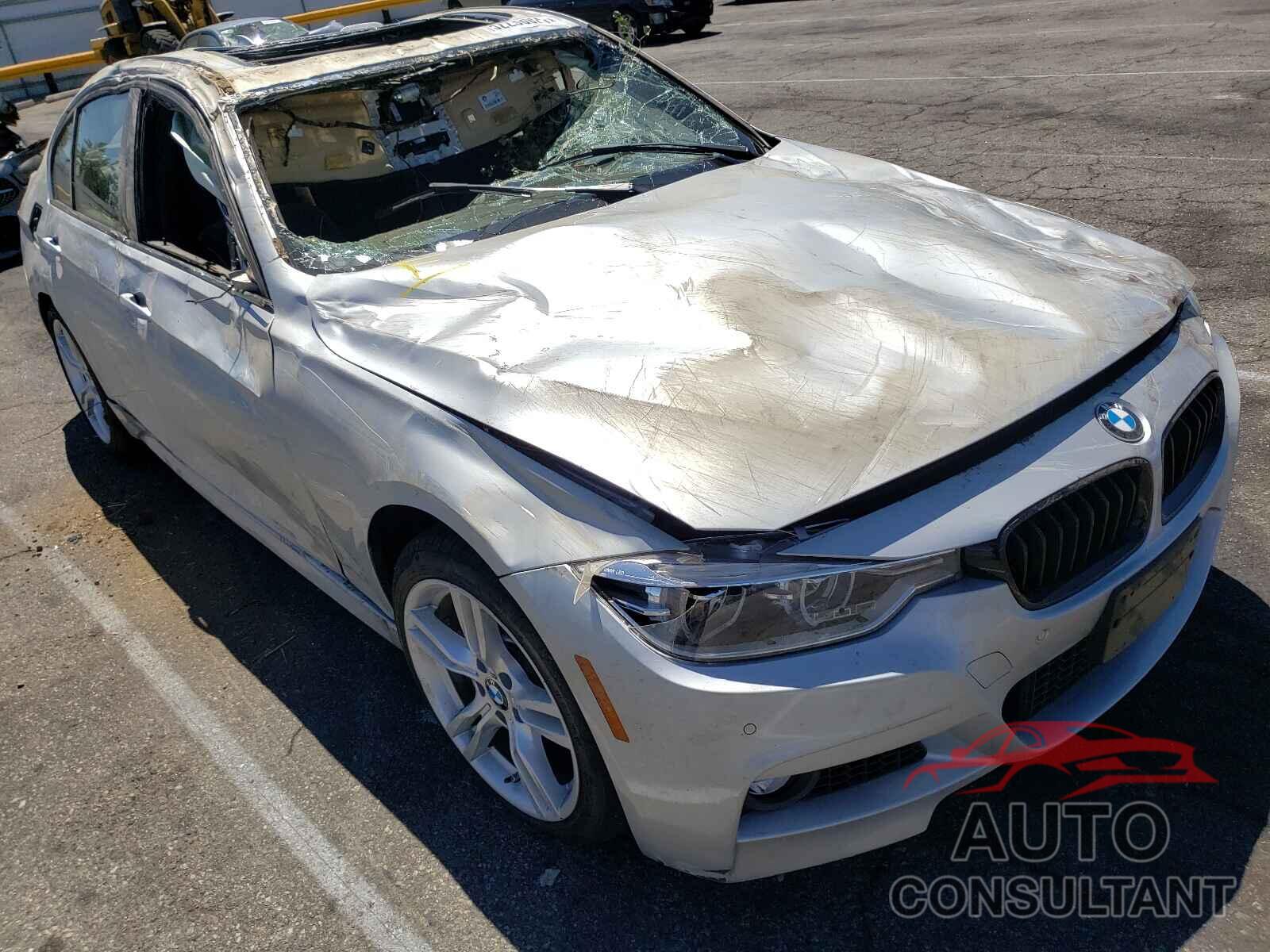 BMW 3 SERIES 2016 - WBA8B3G54GNT92202