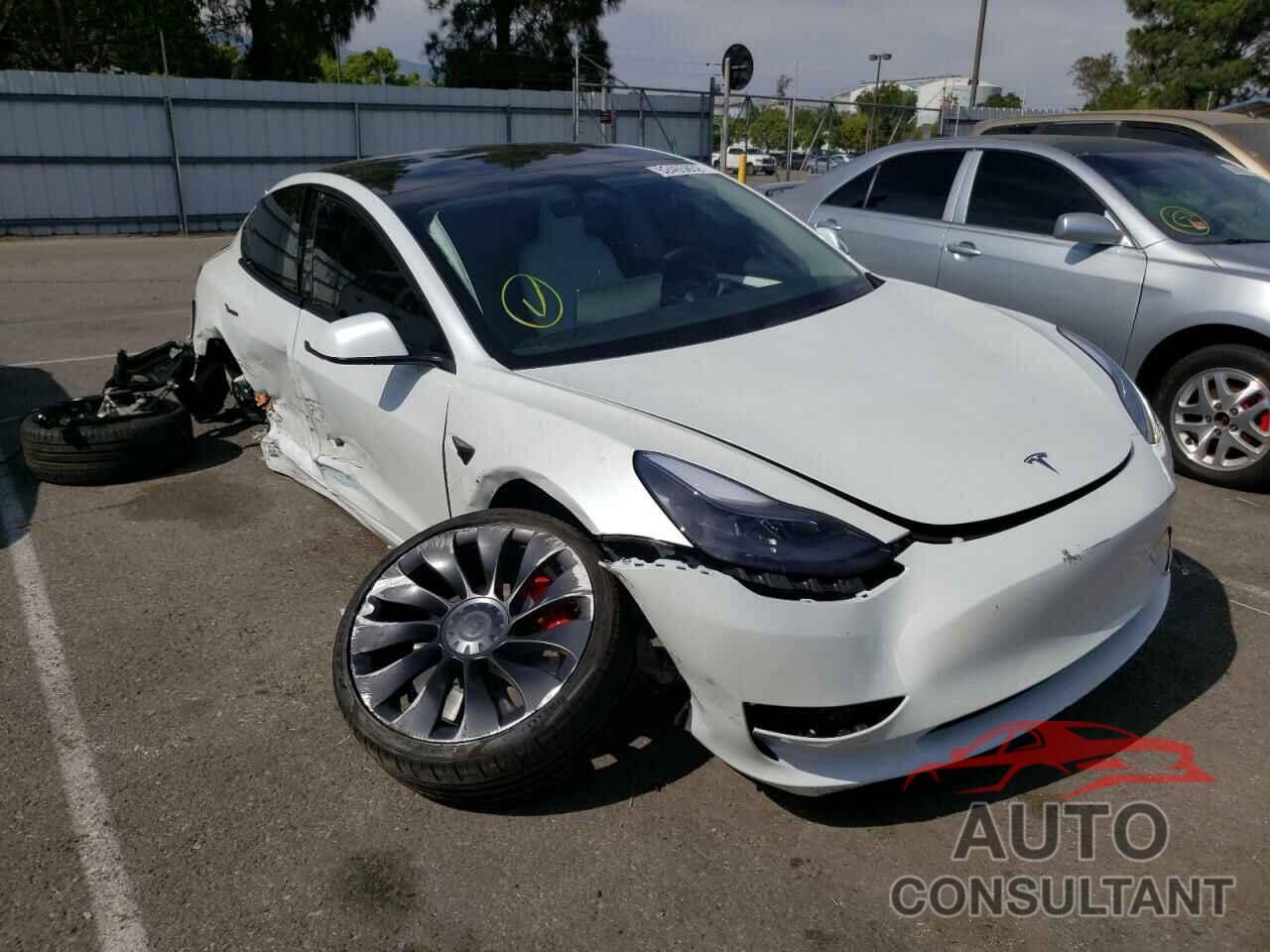 TESLA MODEL 3 2022 - 5YJ3E1EC8NF209079