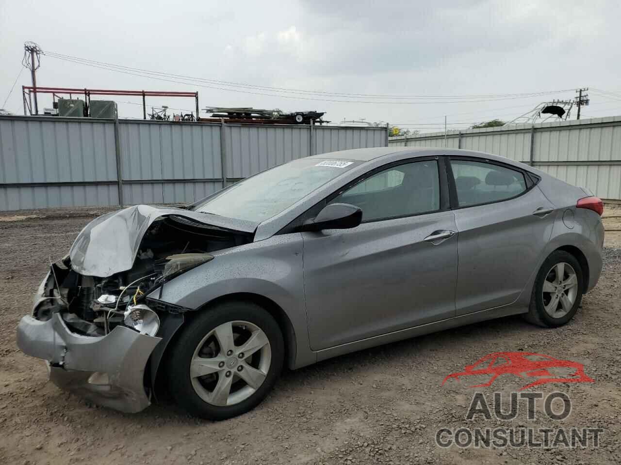 HYUNDAI ELANTRA 2013 - KMHDH4AEXDU810385