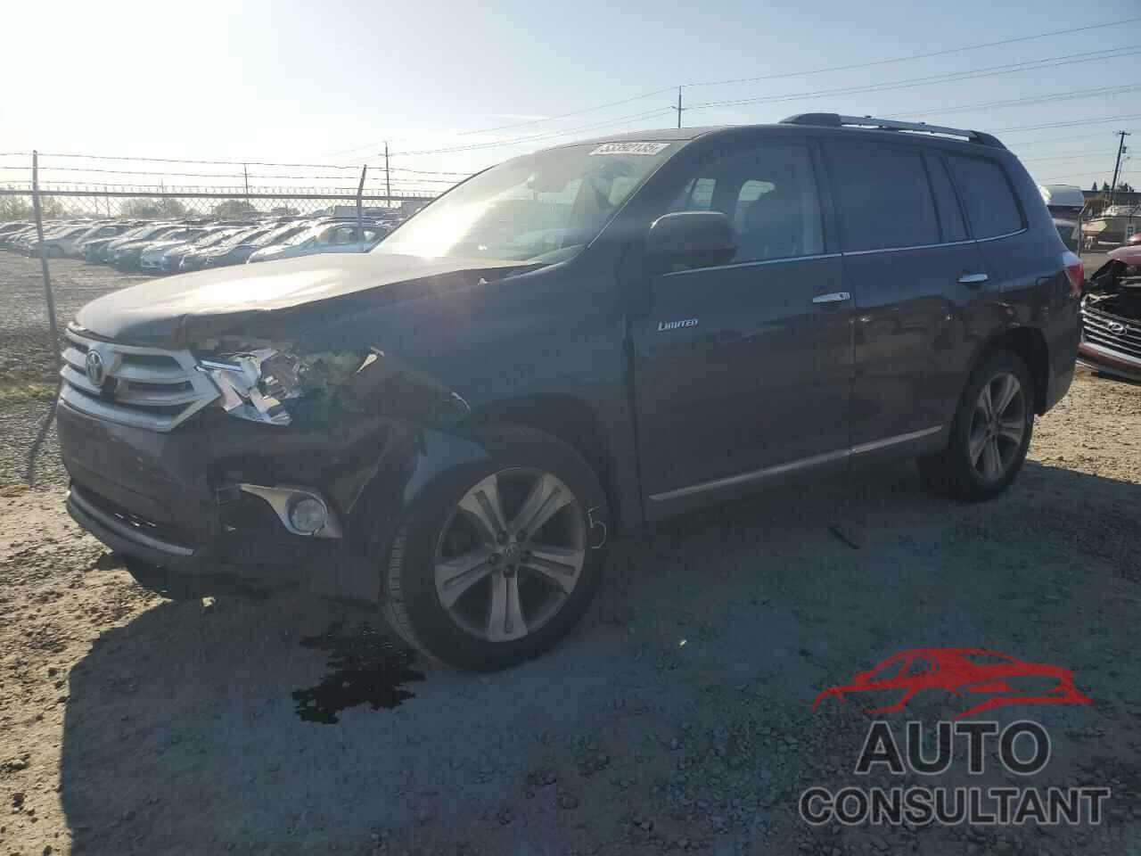 TOYOTA HIGHLANDER 2012 - 5TDYK3EH3CS084278