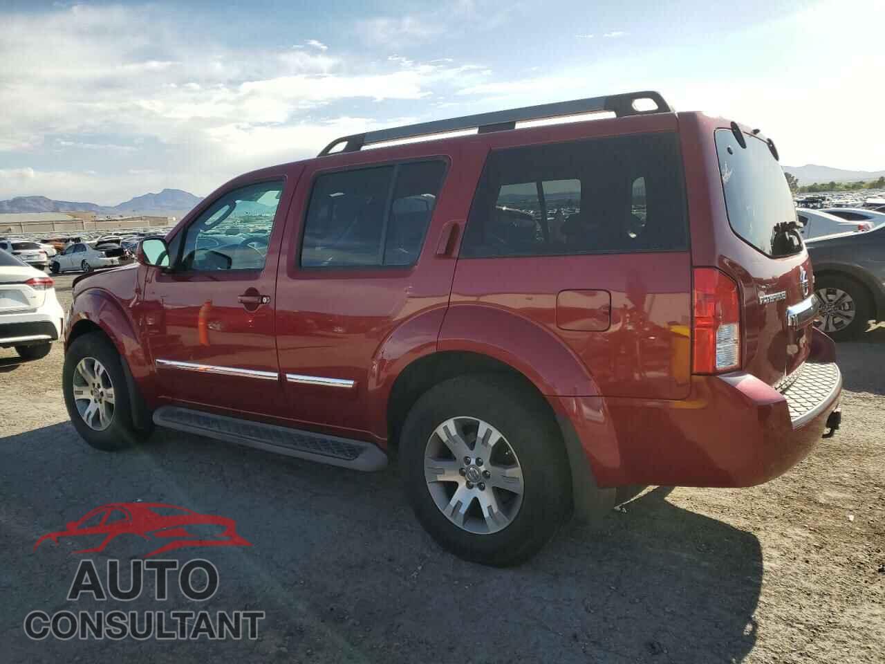 NISSAN PATHFINDER 2011 - 5N1AR1NN8BC623111