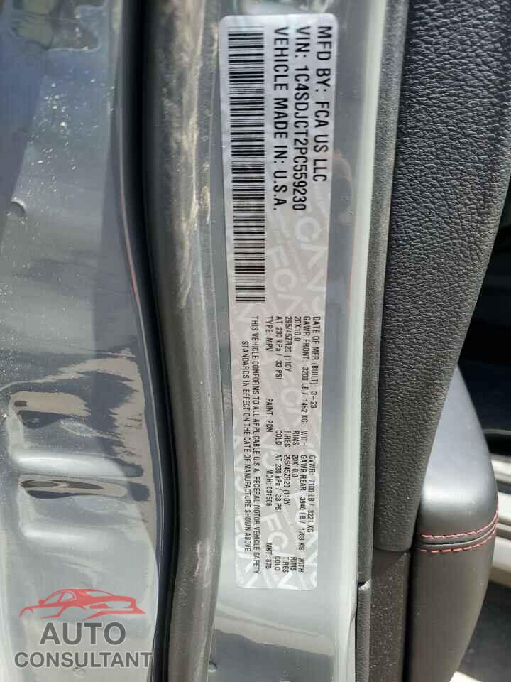 DODGE DURANGO 2023 - 1C4SDJCT2PC559230