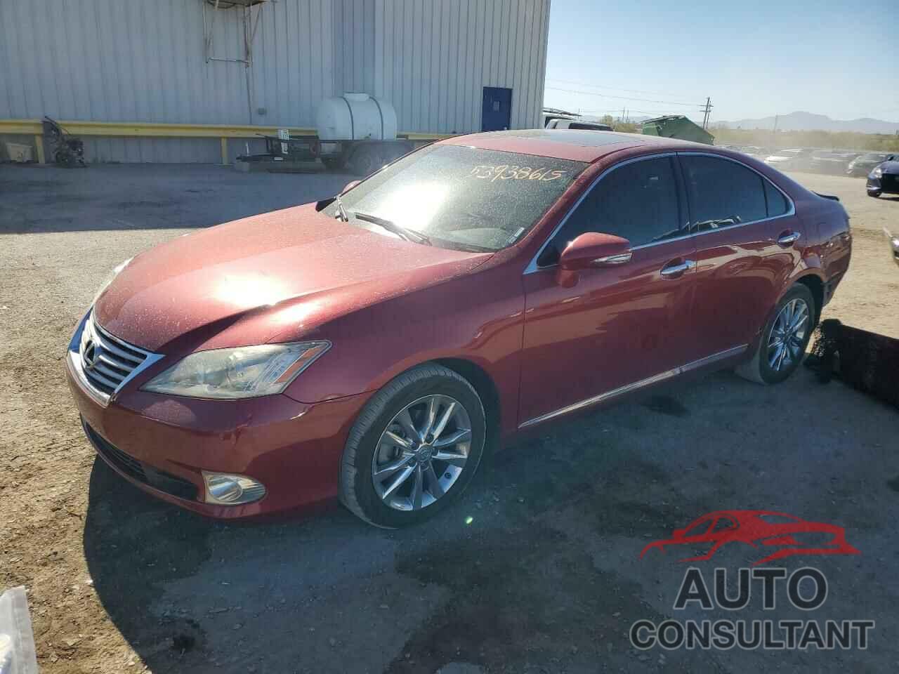 LEXUS ES350 2012 - JTHBK1EG3C2496014