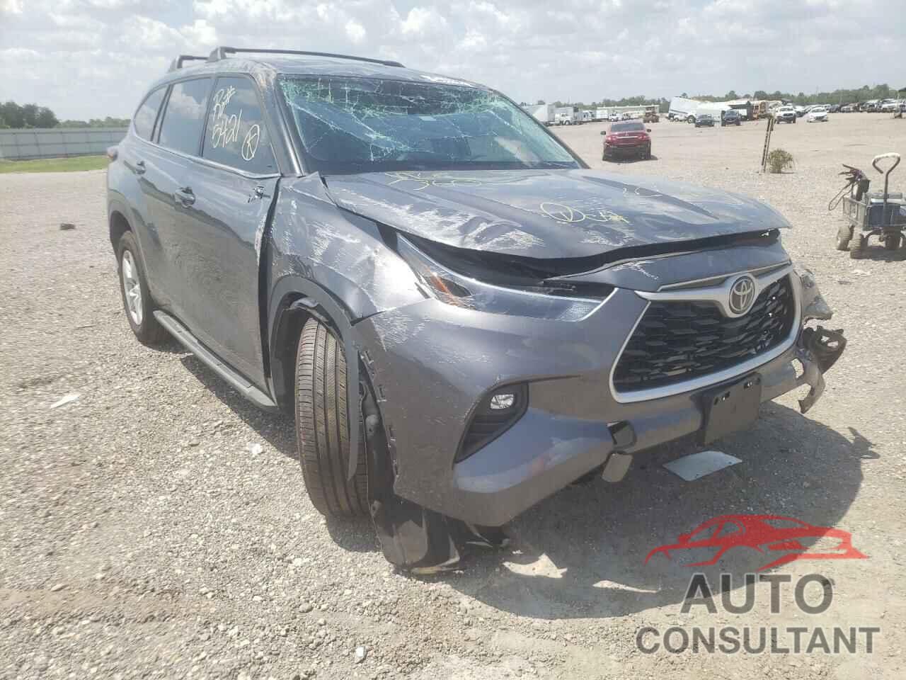 TOYOTA HIGHLANDER 2021 - 5TDZZRAH4MS061358