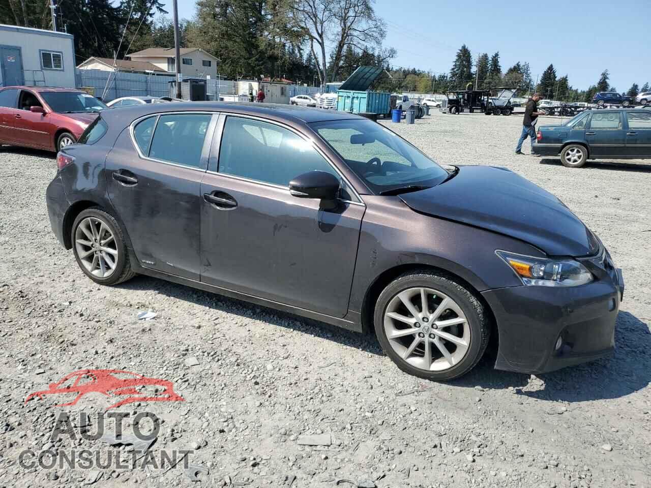LEXUS CT 200 2012 - JTHKD5BH3C2112182