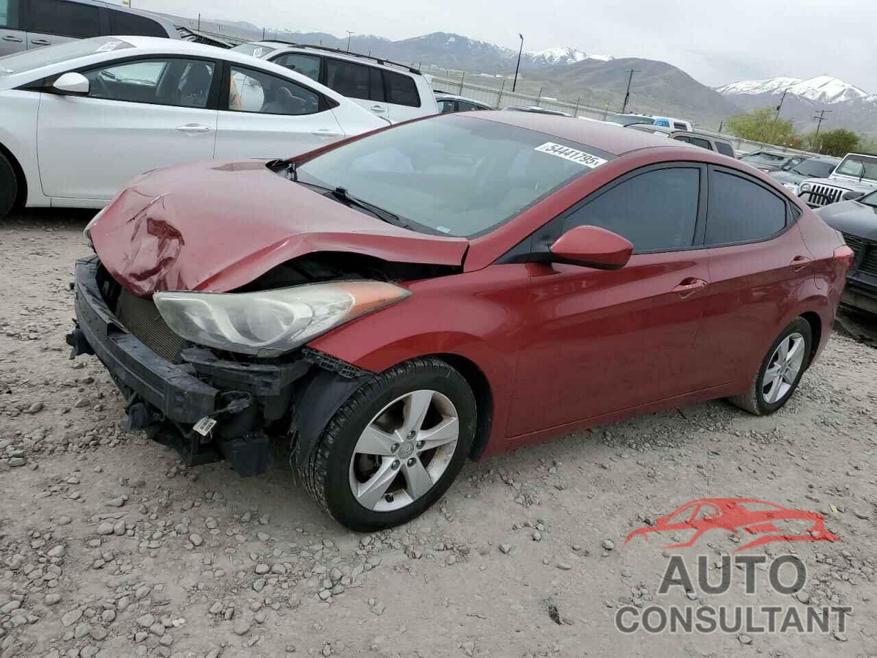 HYUNDAI ELANTRA 2013 - 5NPDH4AE4DH347125