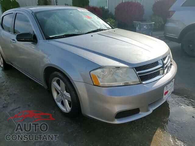 DODGE AVENGER 2013 - 1C3CDZAB2DN516704