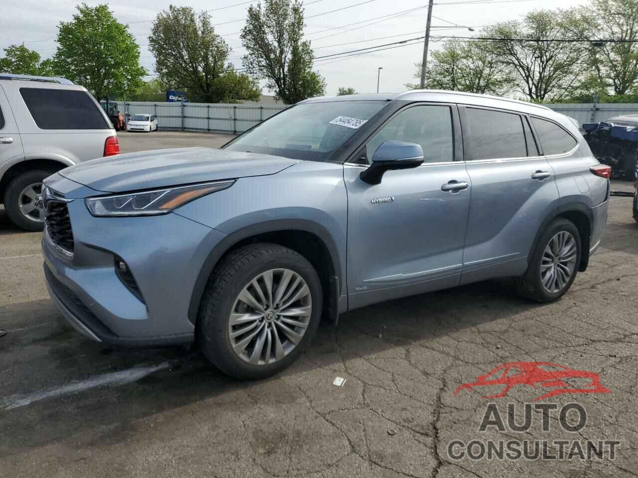 TOYOTA HIGHLANDER 2021 - 5TDEBRCH8MS017654