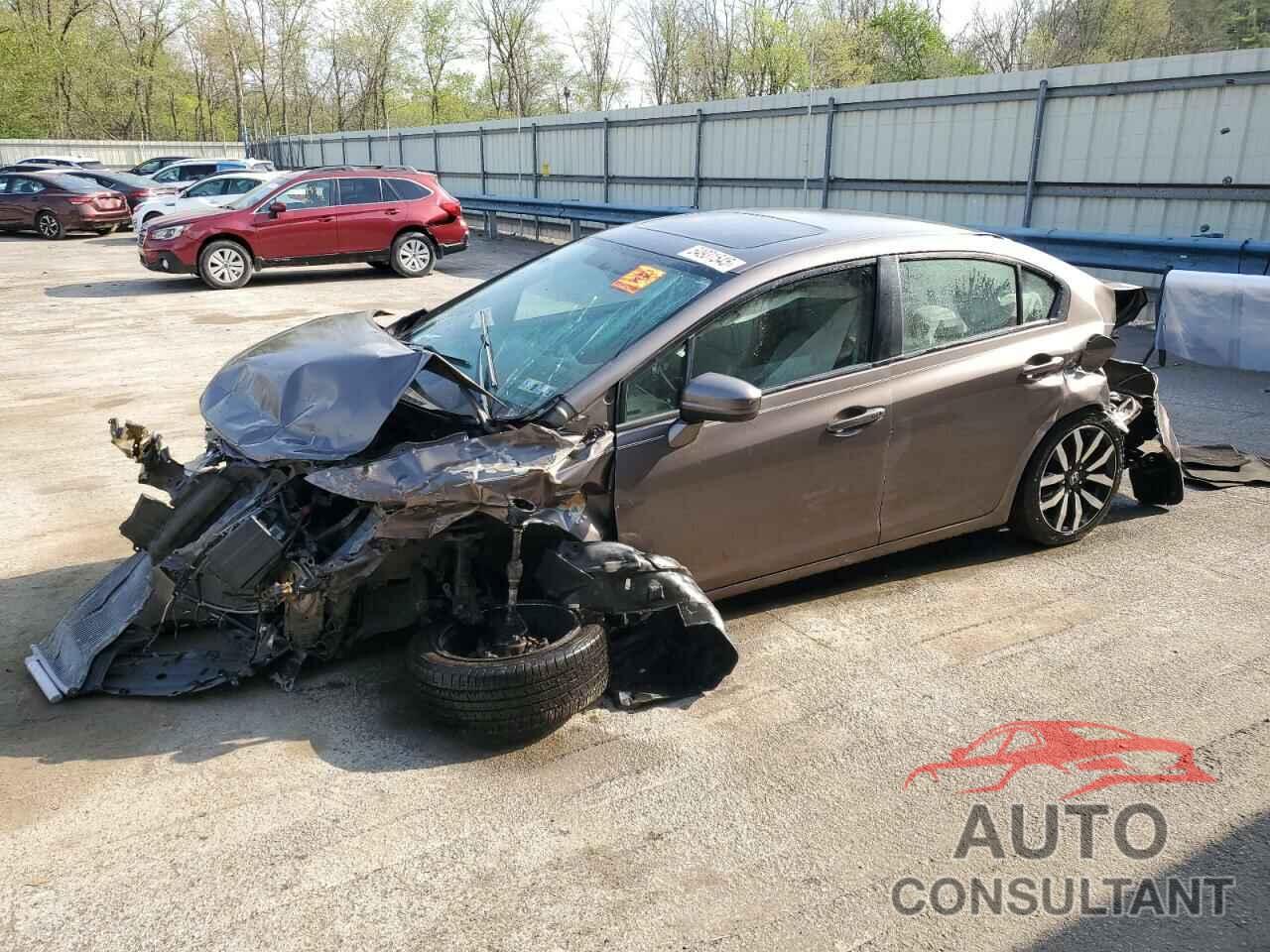 HONDA CIVIC 2015 - 2HGFB2F90FH512353
