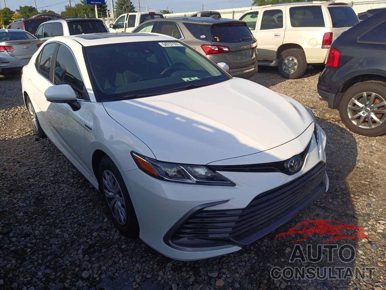 TOYOTA CAMRY 2021 - 4T1H31AK8MU026386