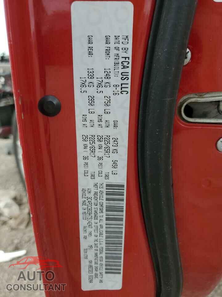 DODGE JOURNEY 2017 - 3C4PDCBG9HT514247