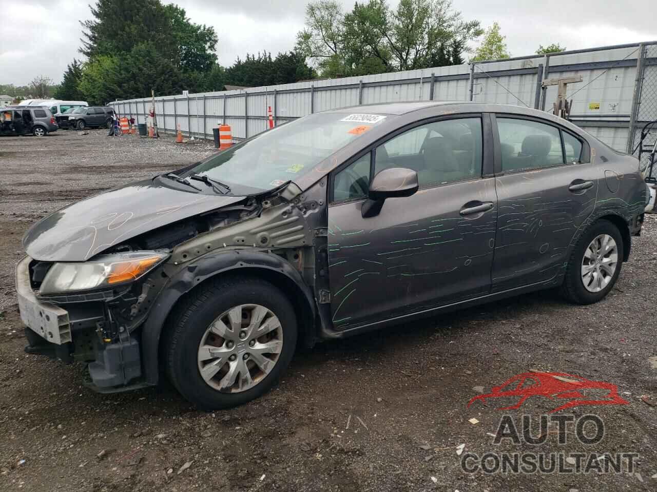 HONDA CIVIC 2012 - 19XFB2F52CE328633