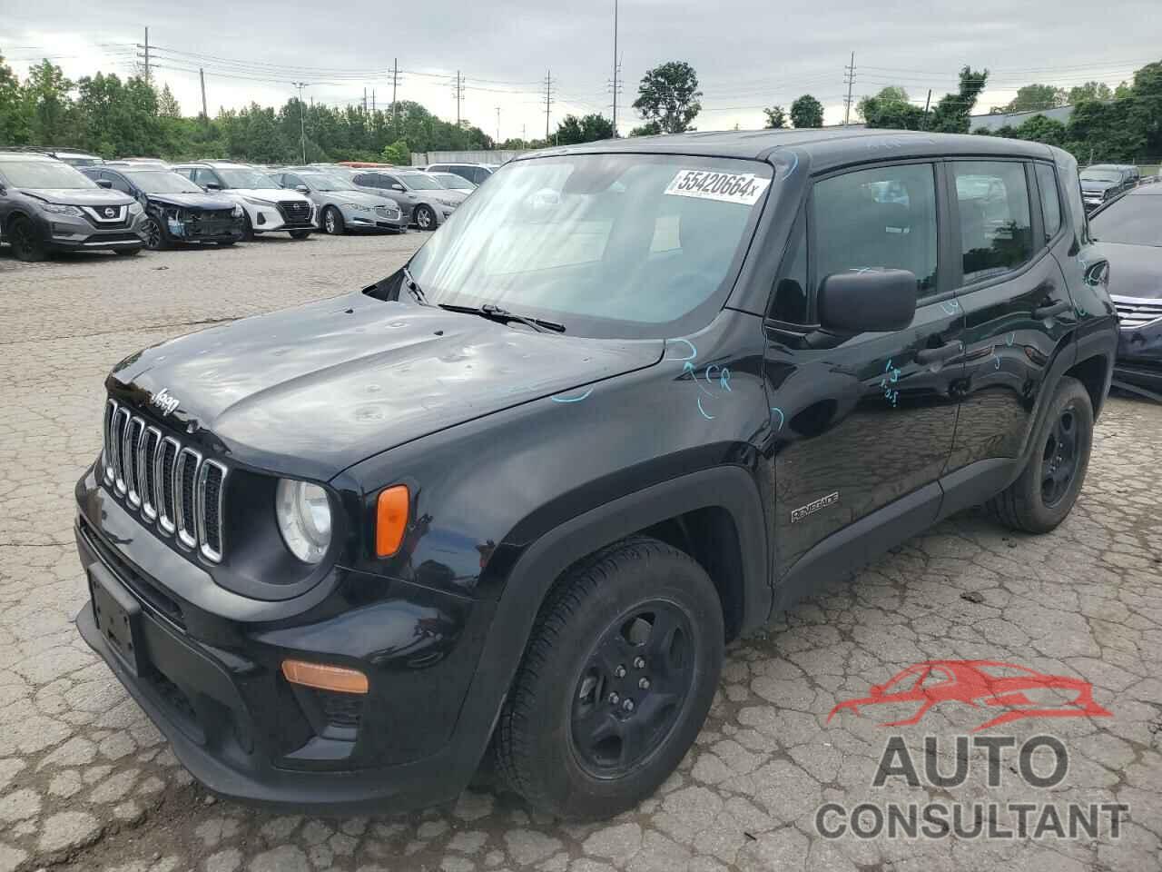 JEEP RENEGADE 2020 - ZACNJAAB3LPL59525