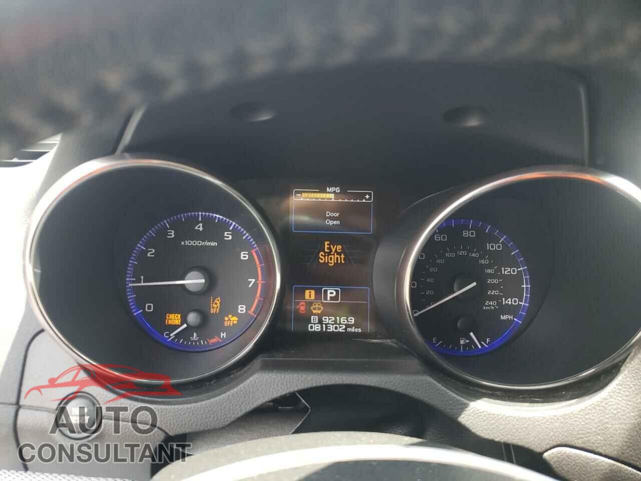 SUBARU OUTBACK 2017 - 4S4BSAHC9H3201313