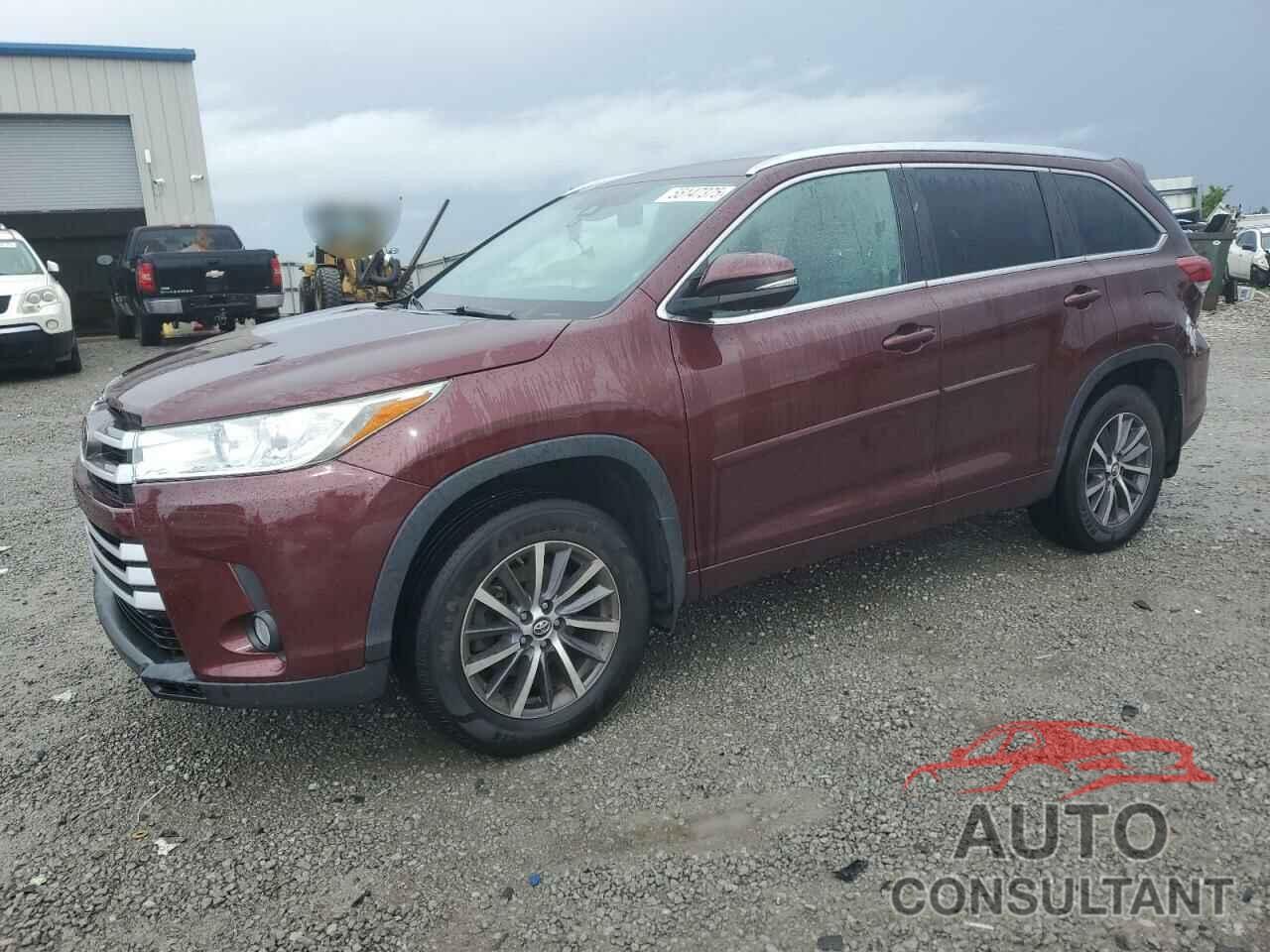 TOYOTA HIGHLANDER 2017 - 5TDJZRFH0HS468542