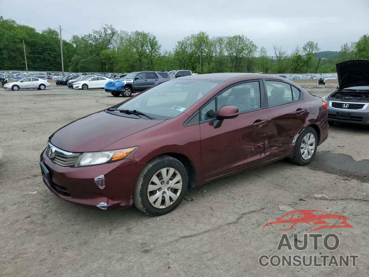 HONDA CIVIC 2012 - 19XFB2F51CE355726
