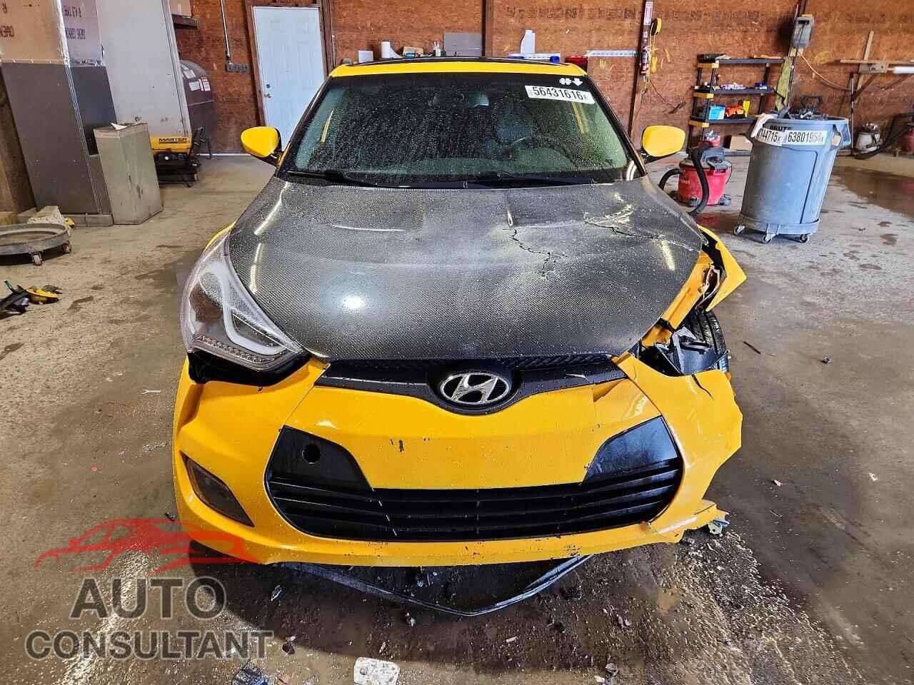 HYUNDAI VELOSTER 2012 - KMHTC6AD2CU078667