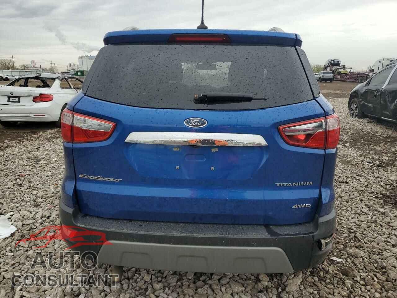 FORD ECOSPORT 2020 - MAJ6S3KL9LC321721