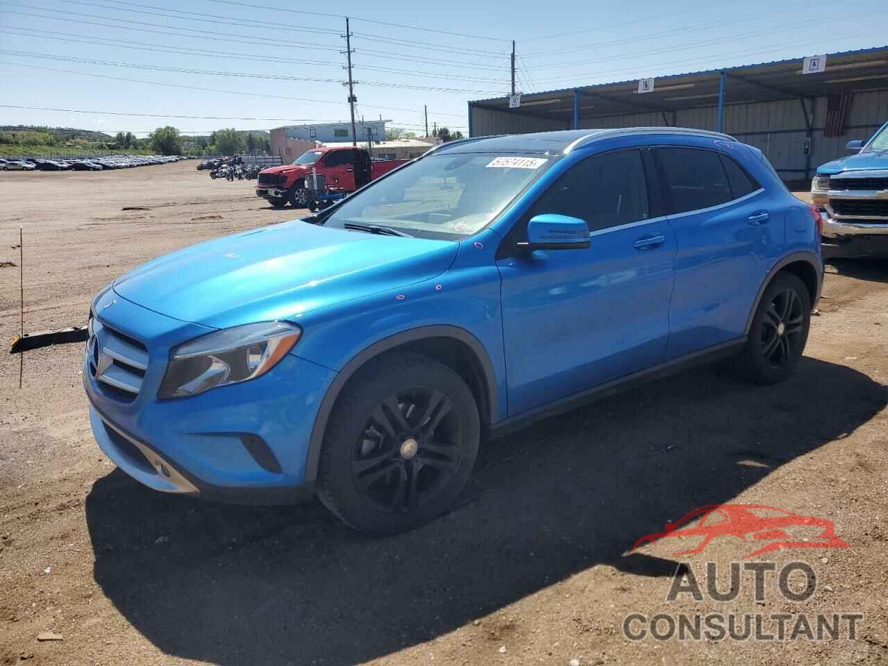 MERCEDES-BENZ GLA-CLASS 2015 - WDCTG4GB5FJ127413