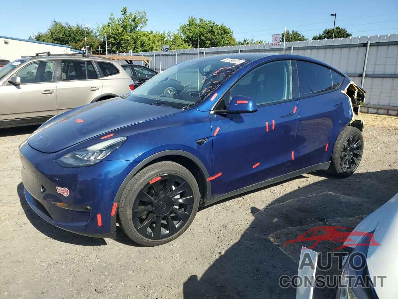 TESLA MODEL Y 2022 - 7SAYGDEE0NF380382