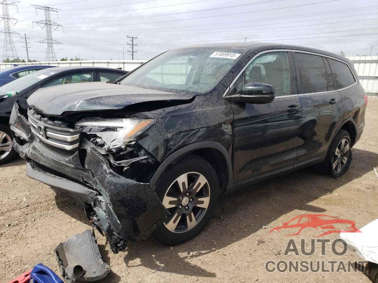 HONDA PILOT 2017 - 5FNYF6H56HB053979
