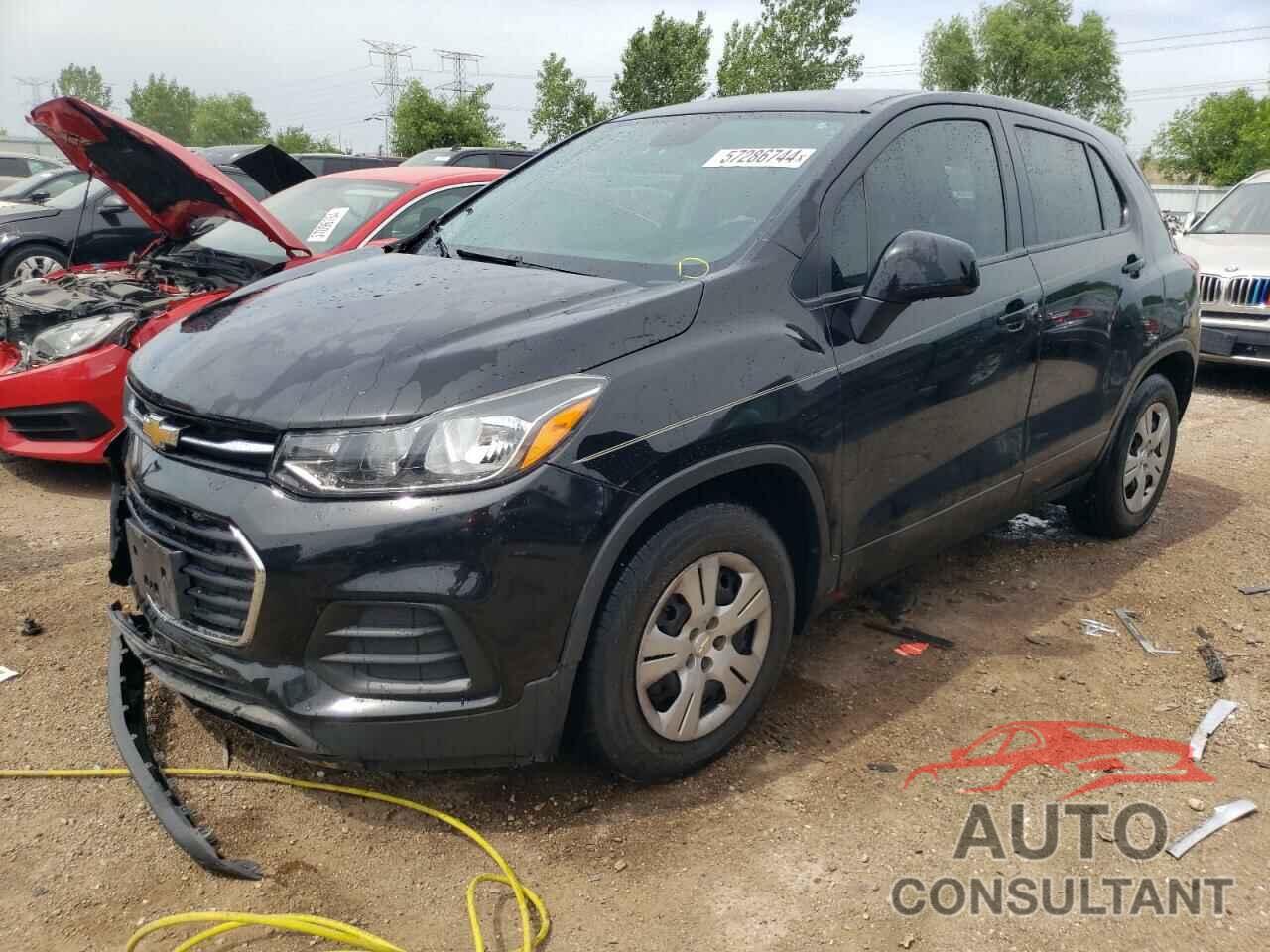 CHEVROLET TRAX 2017 - 3GNCJKSBXHL280343