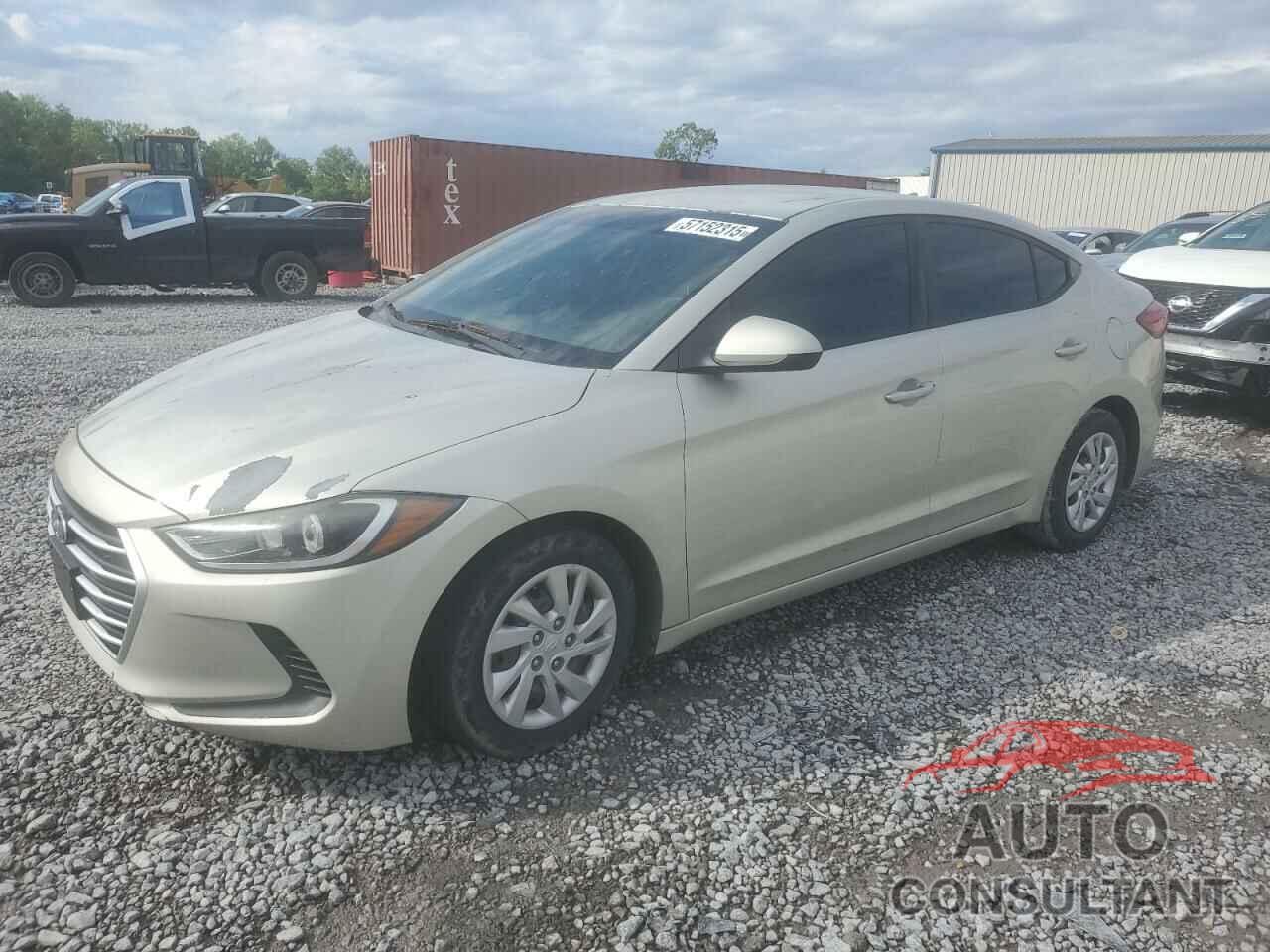HYUNDAI ELANTRA 2017 - 5NPD74LF0HH138091