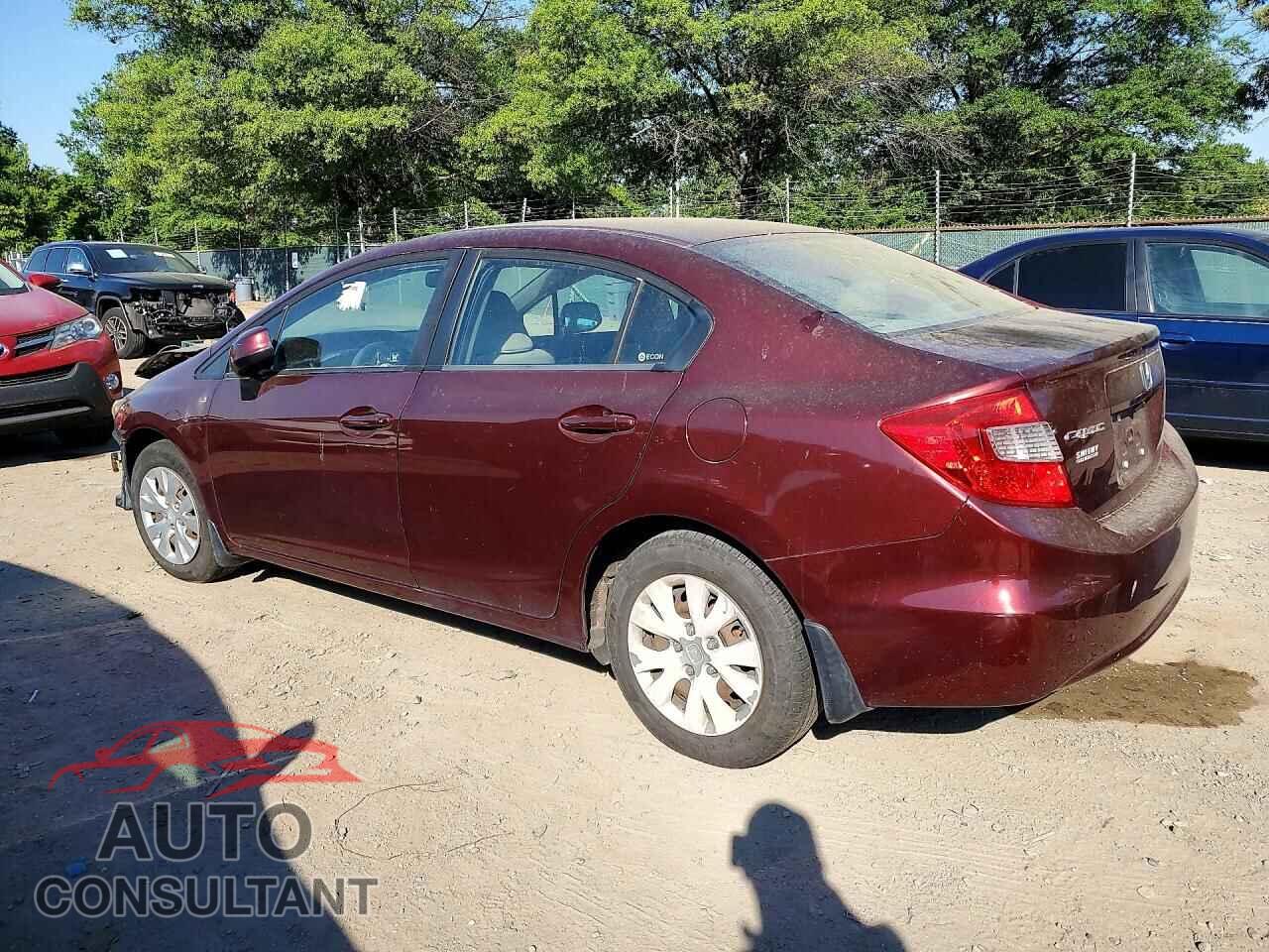HONDA CIVIC 2012 - 19XFB2F54CE061737