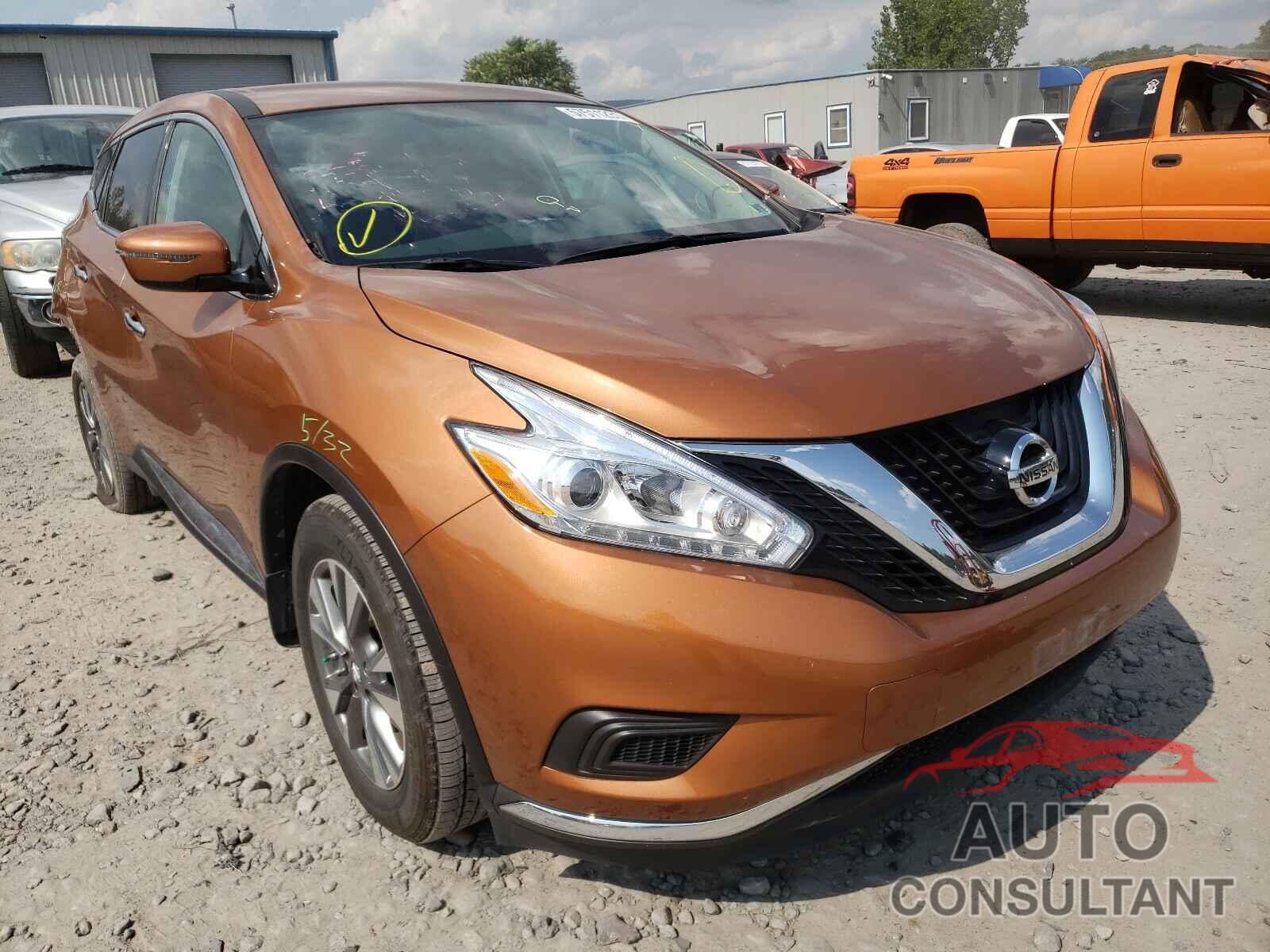 NISSAN MURANO 2017 - 5N1AZ2MH9HN146073