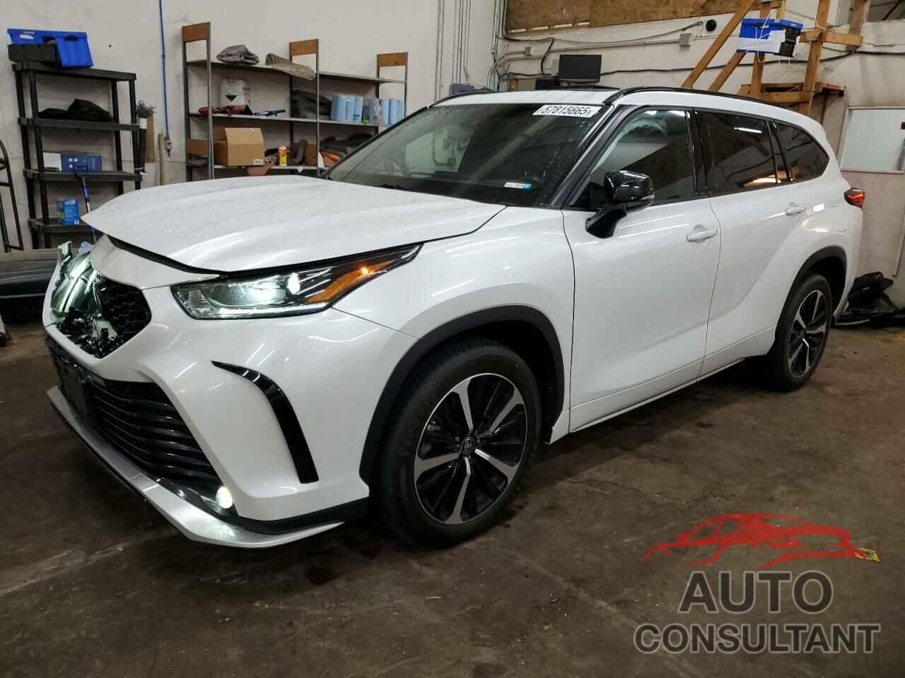 TOYOTA HIGHLANDER 2022 - 5TDJZRBH1NS221516