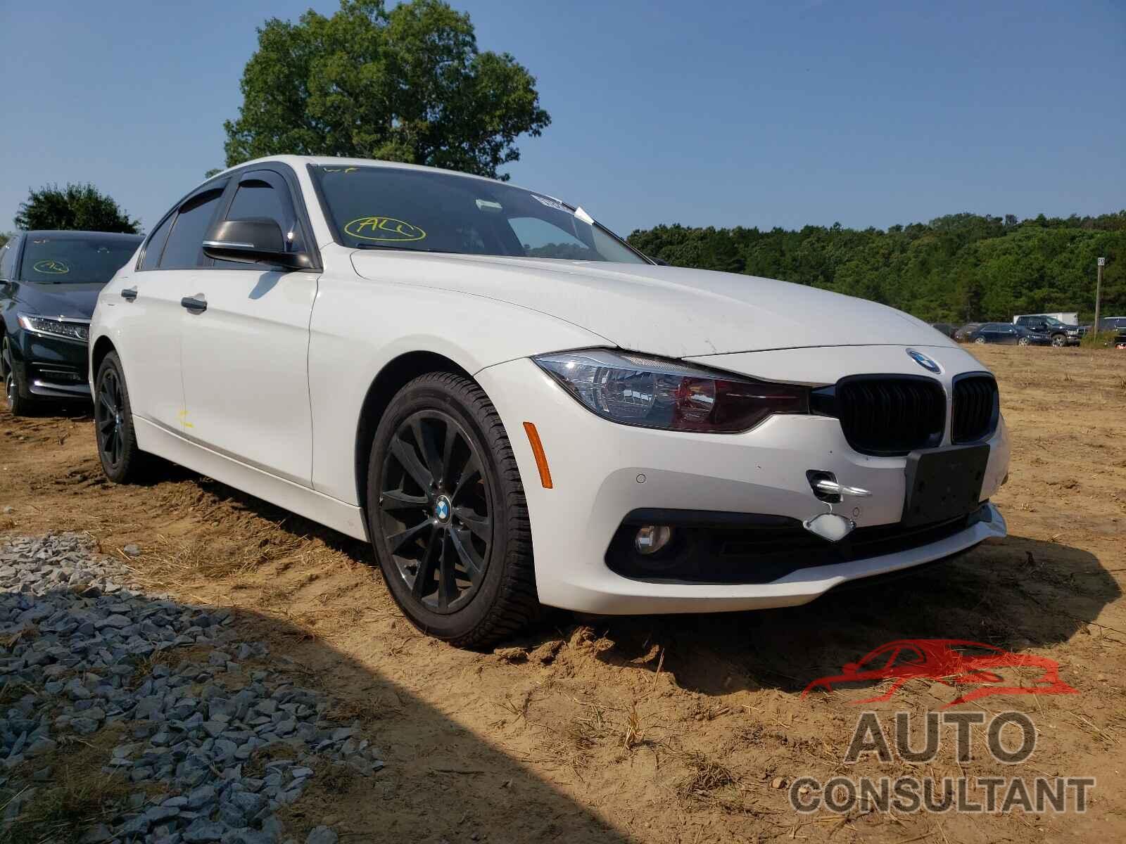 BMW 3 SERIES 2017 - WBA8E5G52HNU41269