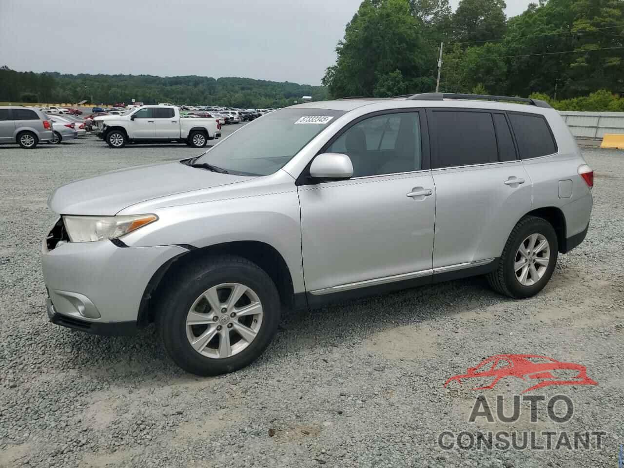 TOYOTA HIGHLANDER 2012 - 5TDZK3EH5CS059080